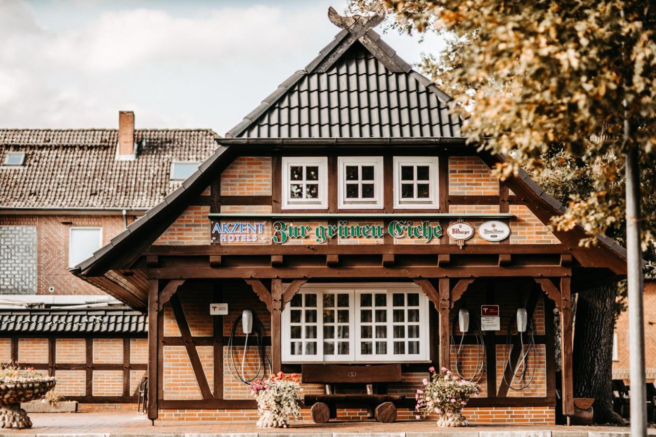 Akzent Hotel Zur Gruenen Eiche Bispingen Bagian luar foto